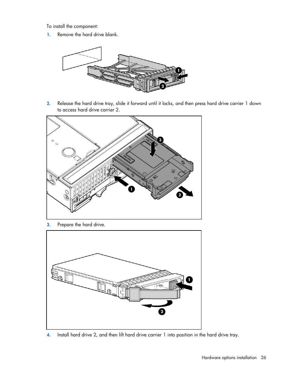 HP ProLiant BL465c G7 Server-Blade User Manual | Page 26 / 98