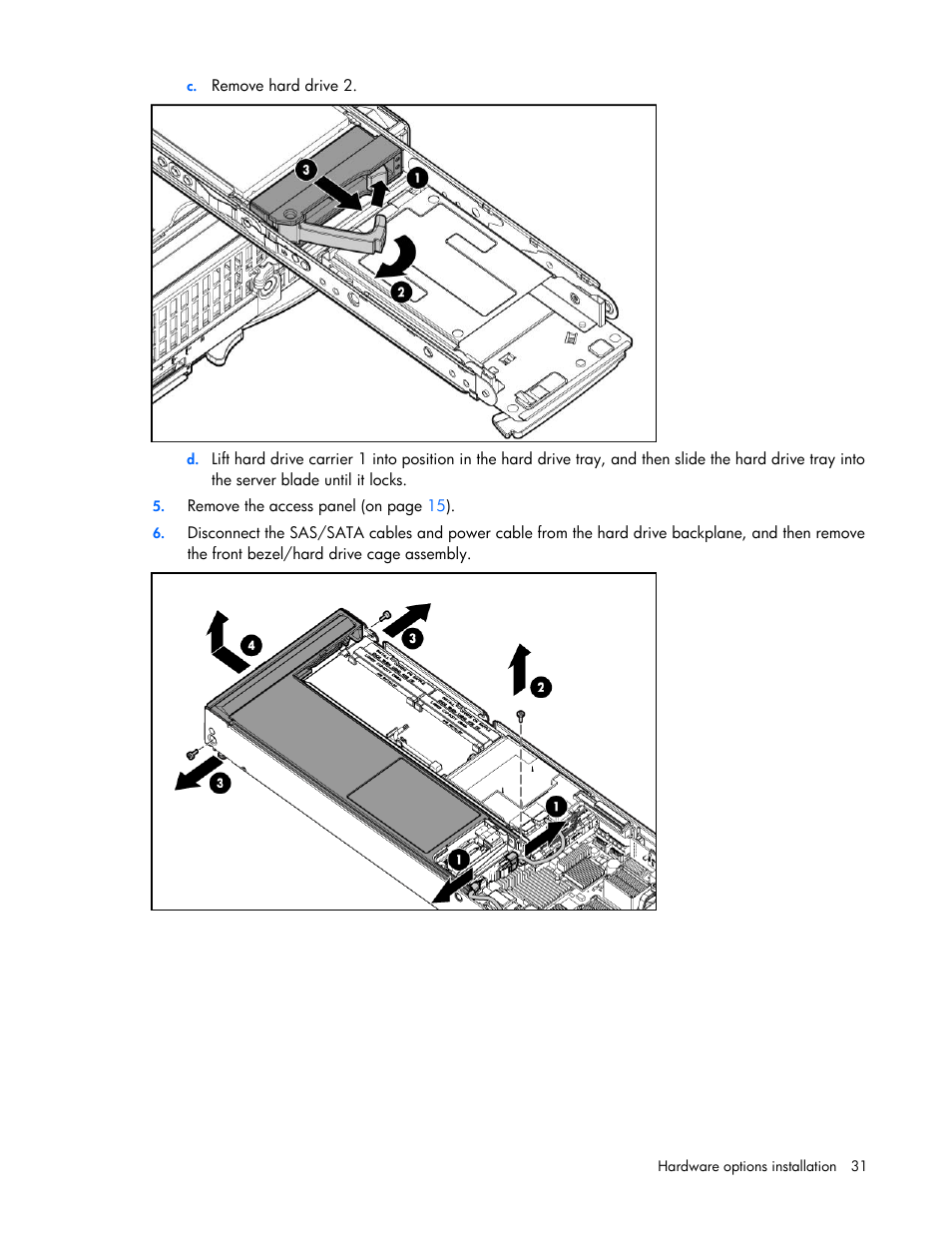 HP ProLiant BL465c G7 Server-Blade User Manual | Page 31 / 98