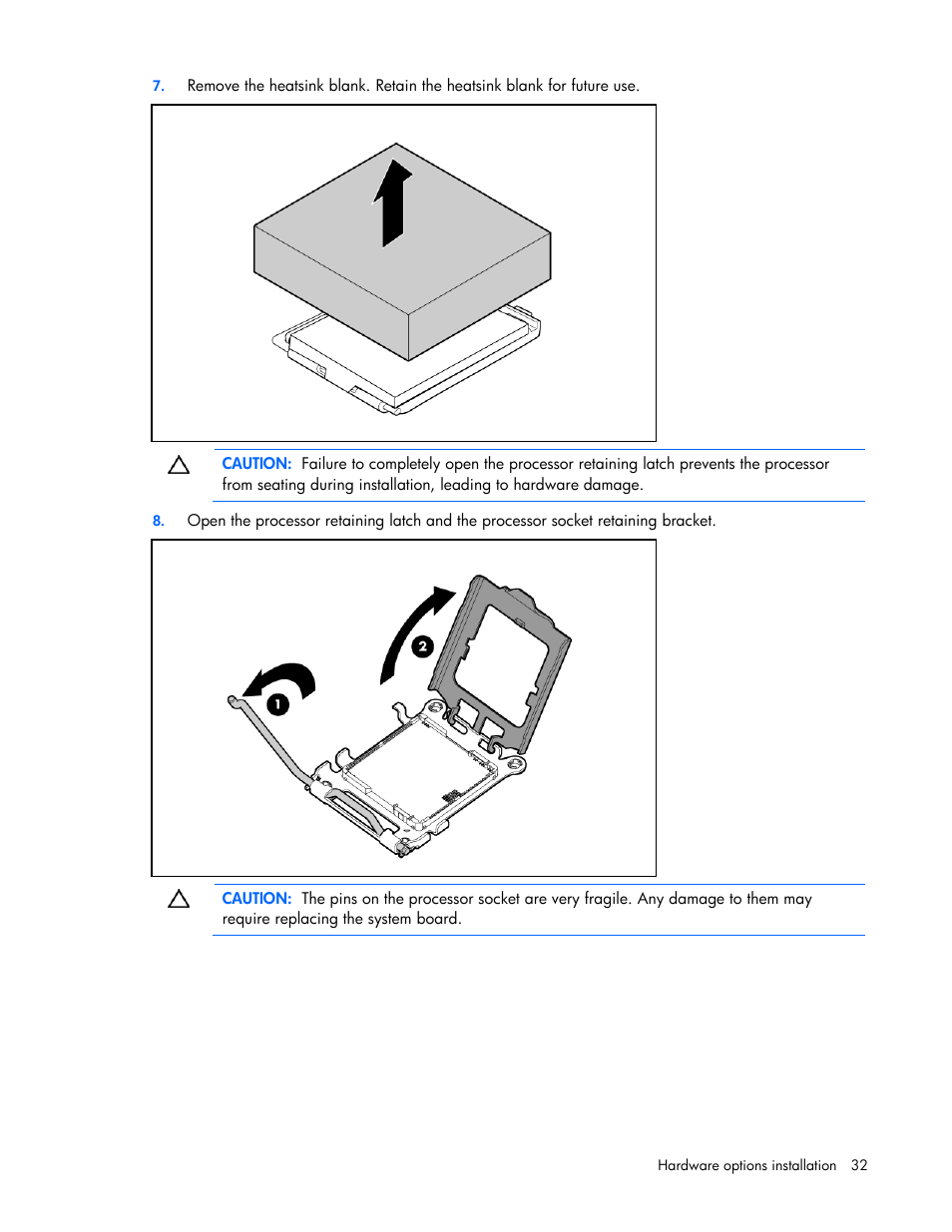 HP ProLiant BL465c G7 Server-Blade User Manual | Page 32 / 98