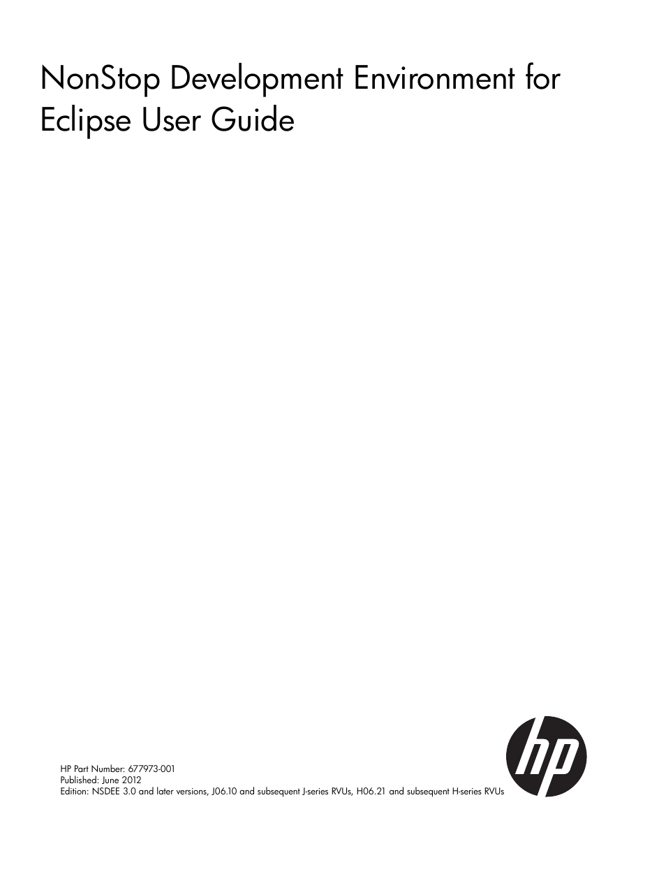 HP Integrity NonStop H-Series User Manual | 159 pages