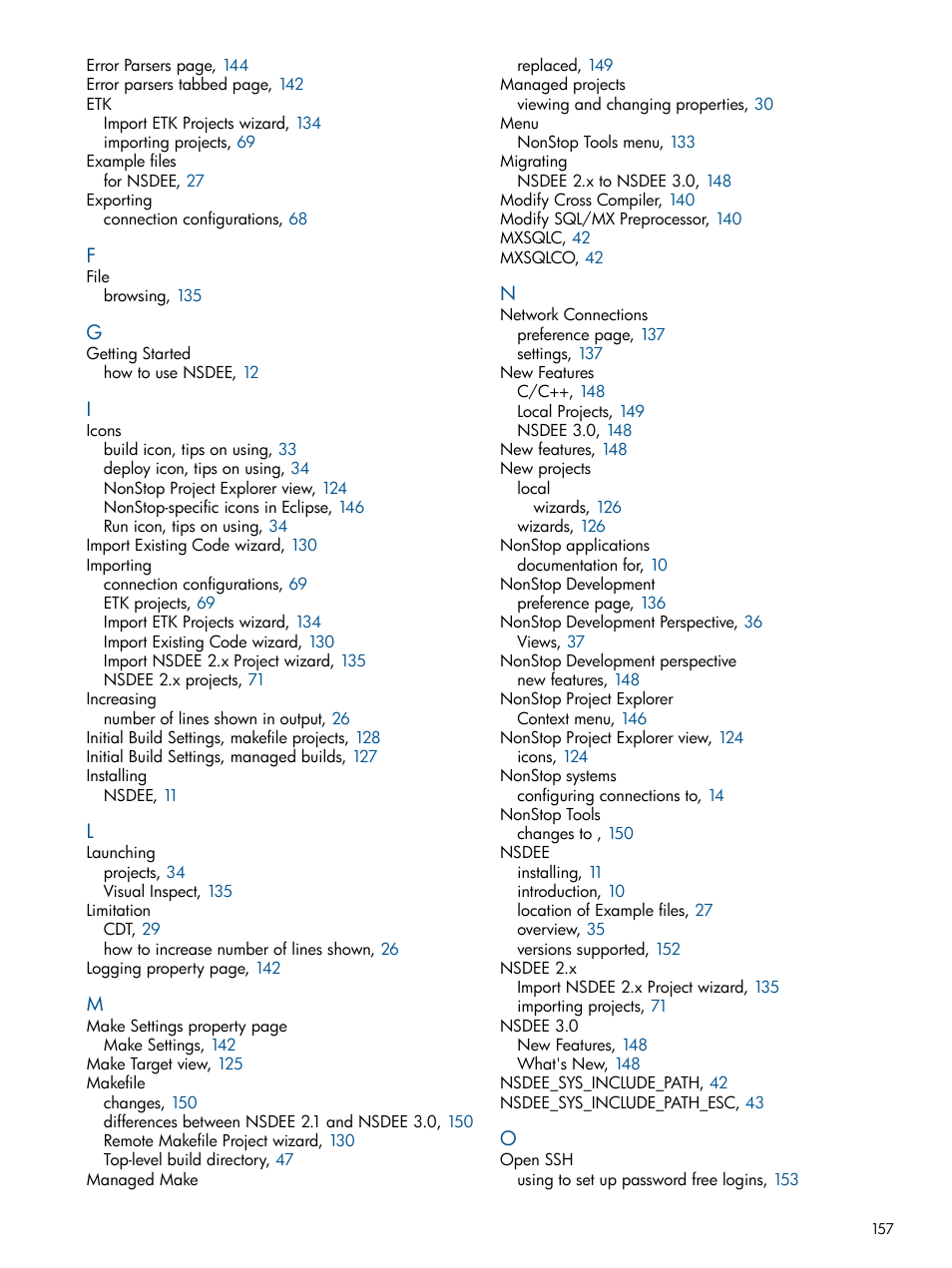 HP Integrity NonStop H-Series User Manual | Page 157 / 159