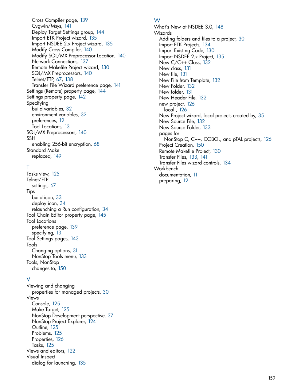 HP Integrity NonStop H-Series User Manual | Page 159 / 159