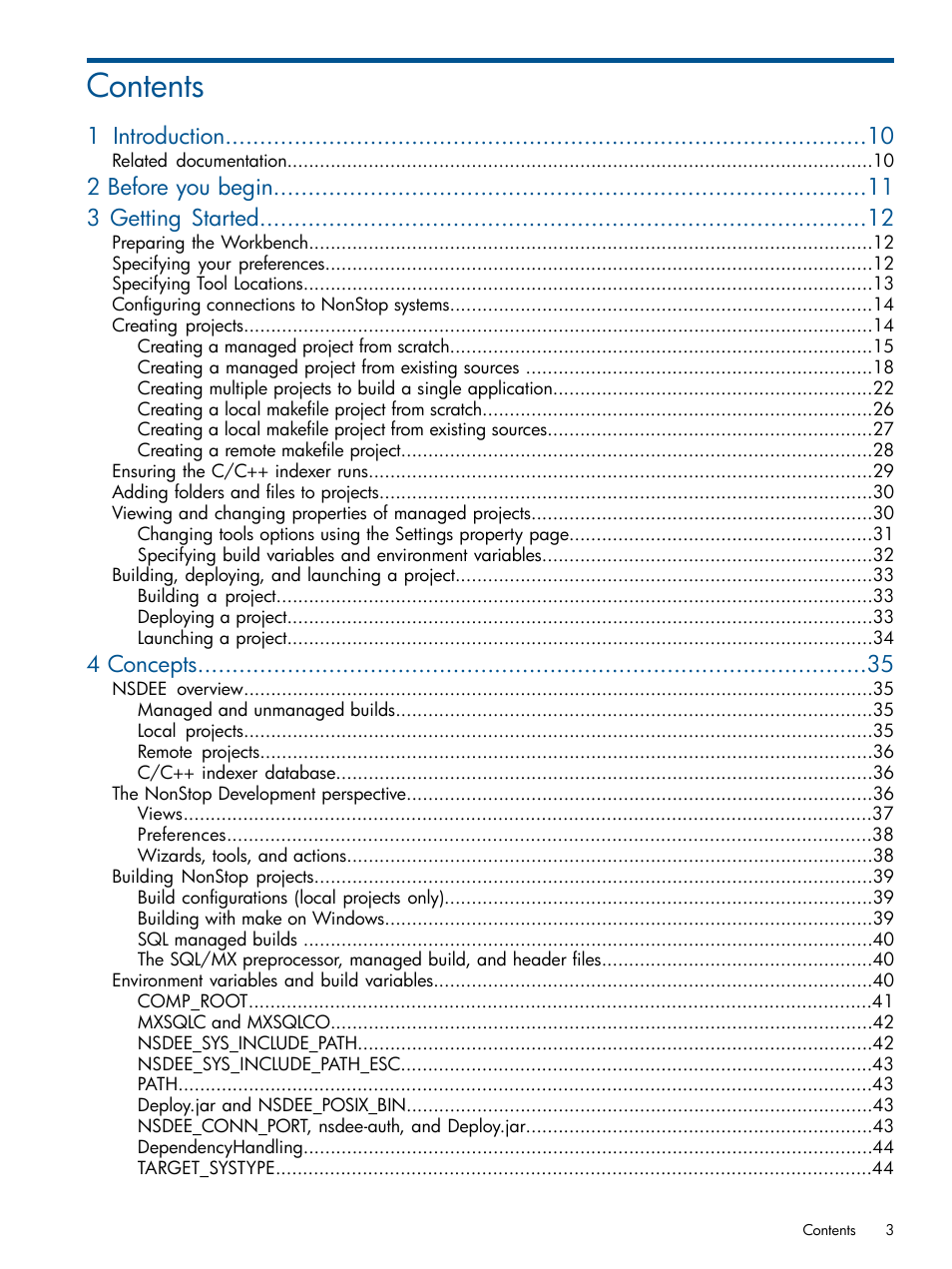 HP Integrity NonStop H-Series User Manual | Page 3 / 159