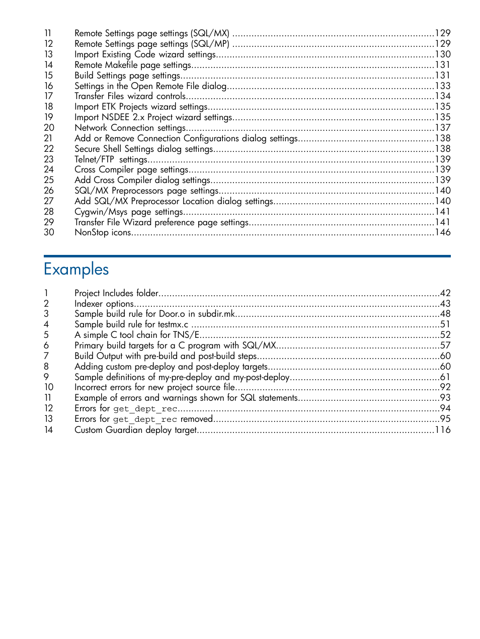 Examples | HP Integrity NonStop H-Series User Manual | Page 9 / 159