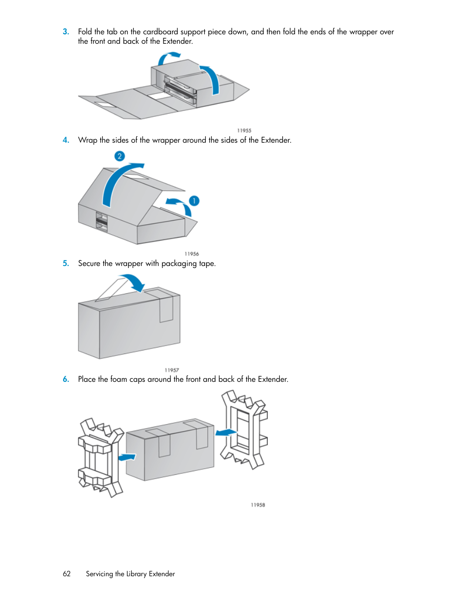 HP StoreEver MSL Tape Libraries User Manual | Page 62 / 96