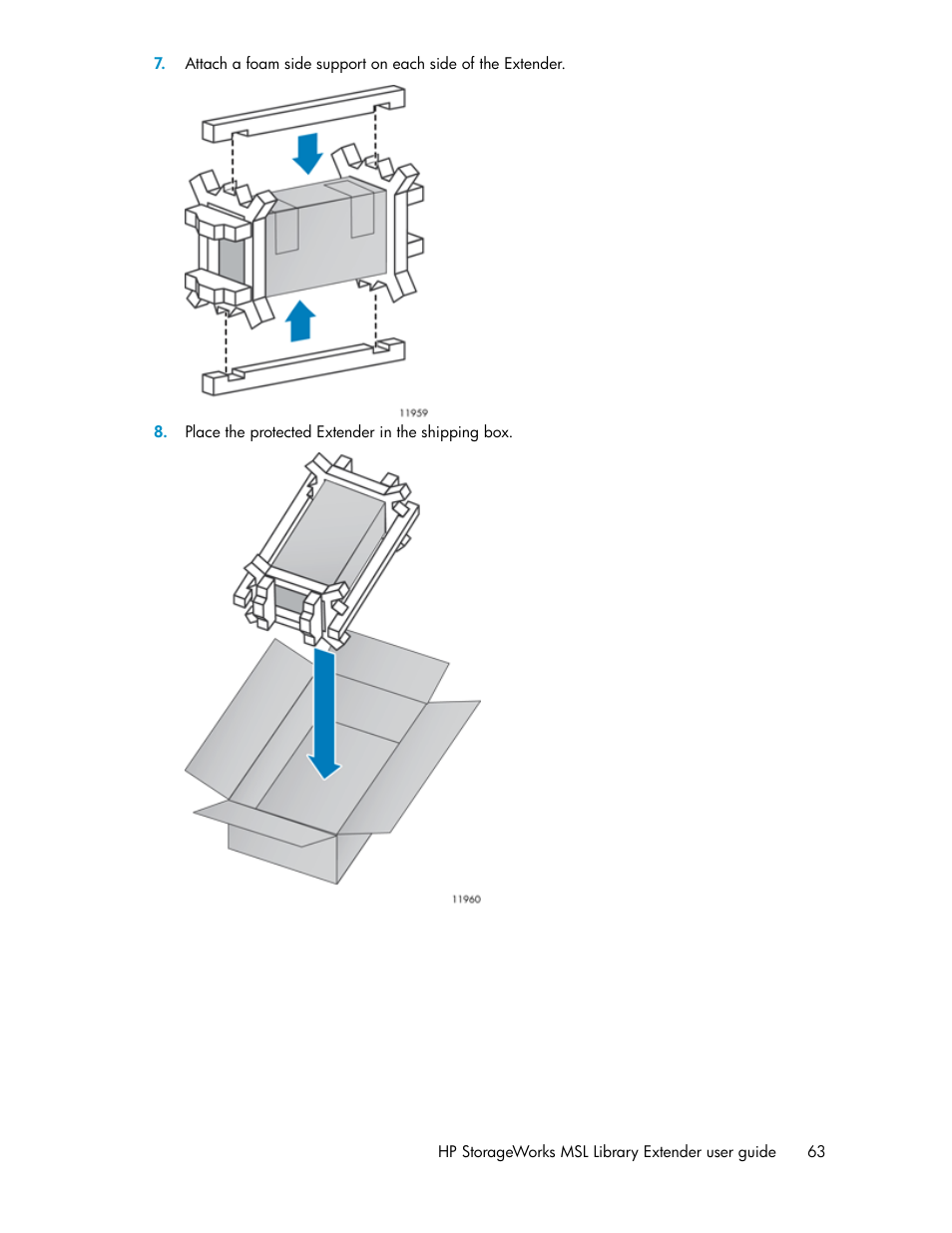 HP StoreEver MSL Tape Libraries User Manual | Page 63 / 96