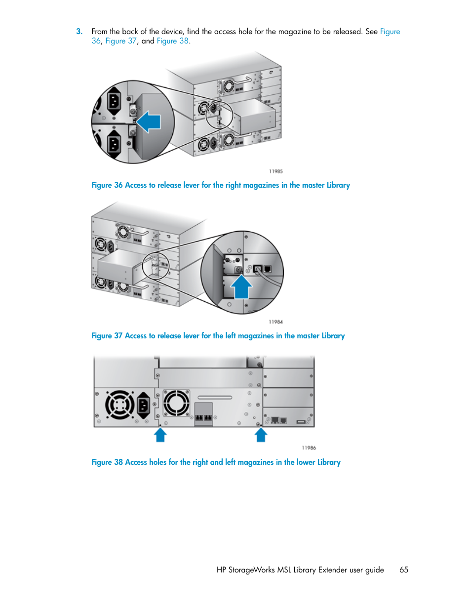 HP StoreEver MSL Tape Libraries User Manual | Page 65 / 96