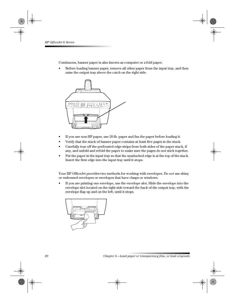 HP Officejet g55 All-in-One Printer User Manual | Page 24 / 58
