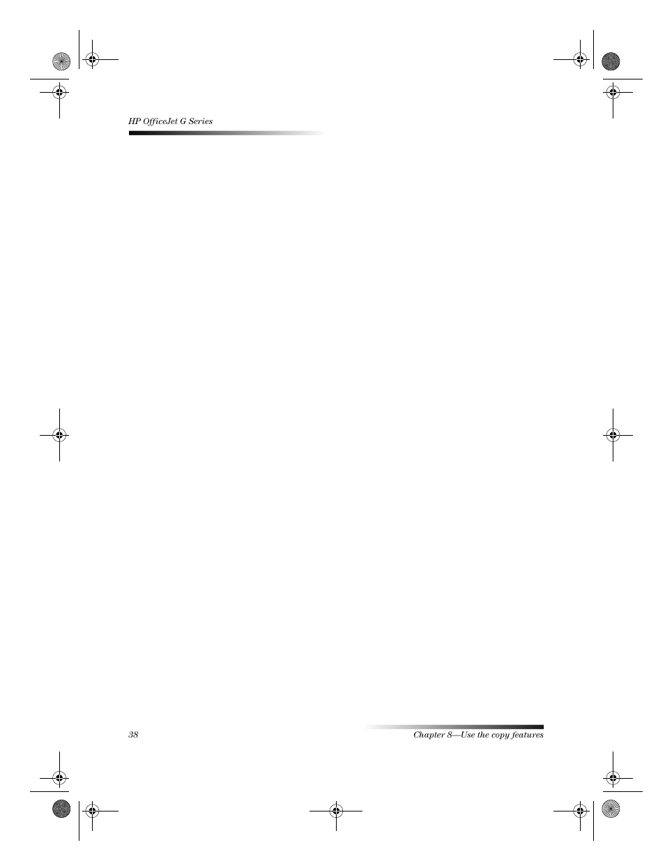 HP Officejet g55 All-in-One Printer User Manual | Page 42 / 58