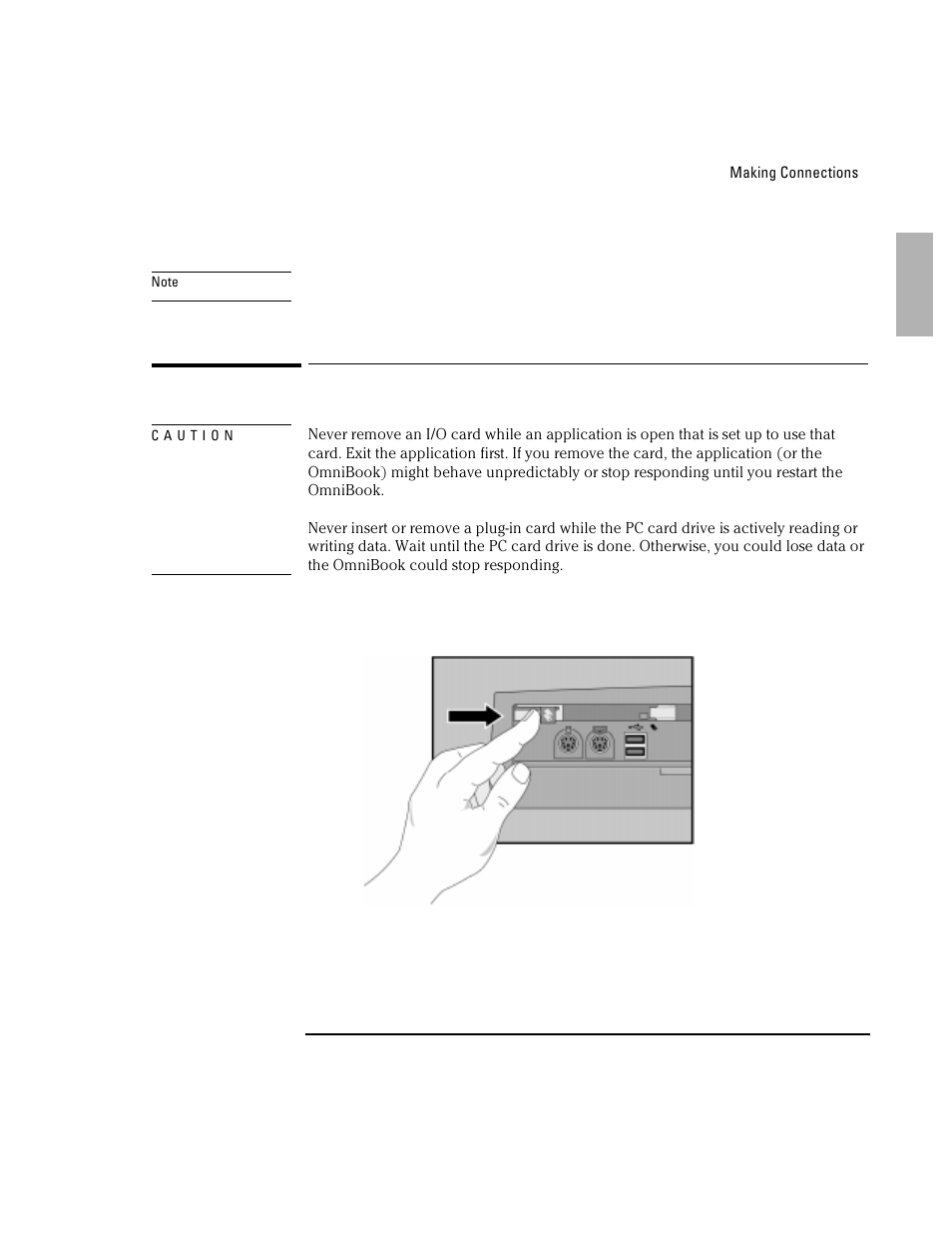 HP OmniBook 4150 Notebook PC User Manual | Page 33 / 50
