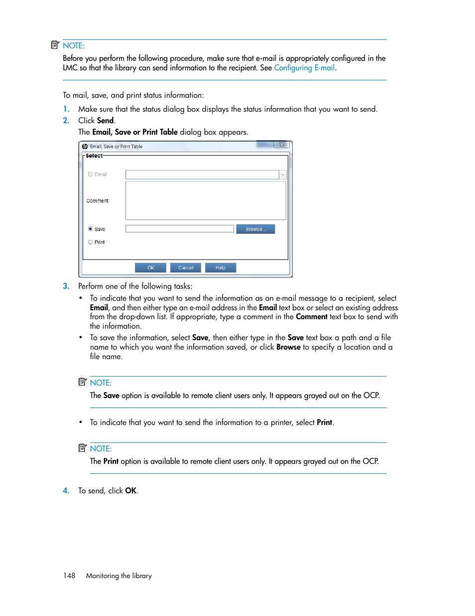 HP StoreEver ESL G3 Tape Libraries User Manual | Page 148 / 286