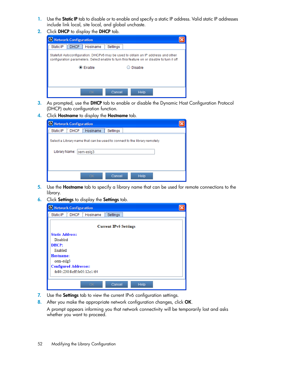 HP StoreEver ESL G3 Tape Libraries User Manual | Page 52 / 286