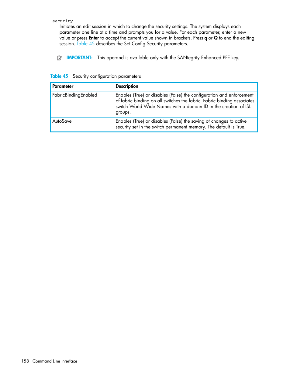 HP McDATA 4Gb SAN Switch for HP BladeSystem p-Class User Manual | Page 158 / 226
