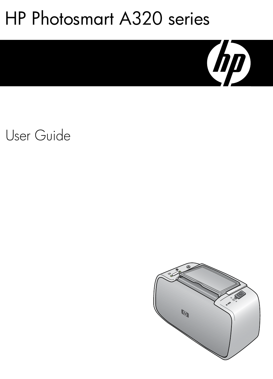 HP Photosmart A320 Compact Photo Printer User Manual | 54 pages