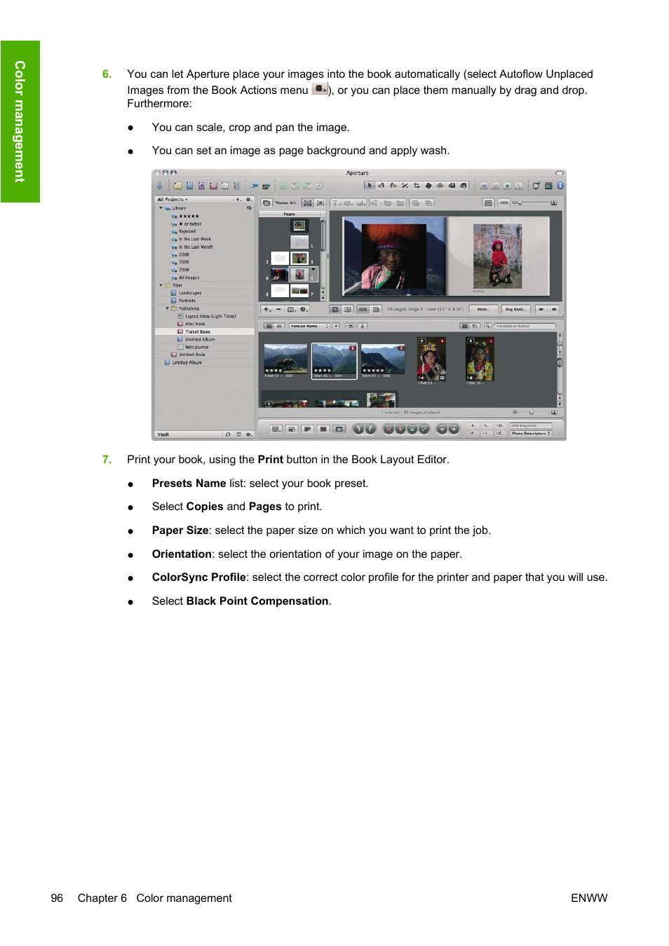 HP Designjet Z3200 PostScript Photo Printer series User Manual | Page 106 / 205