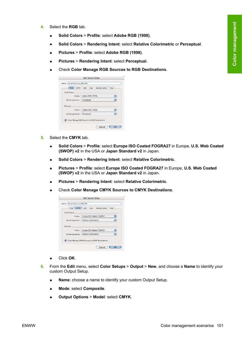 HP Designjet Z3200 PostScript Photo Printer series User Manual | Page 111 / 205