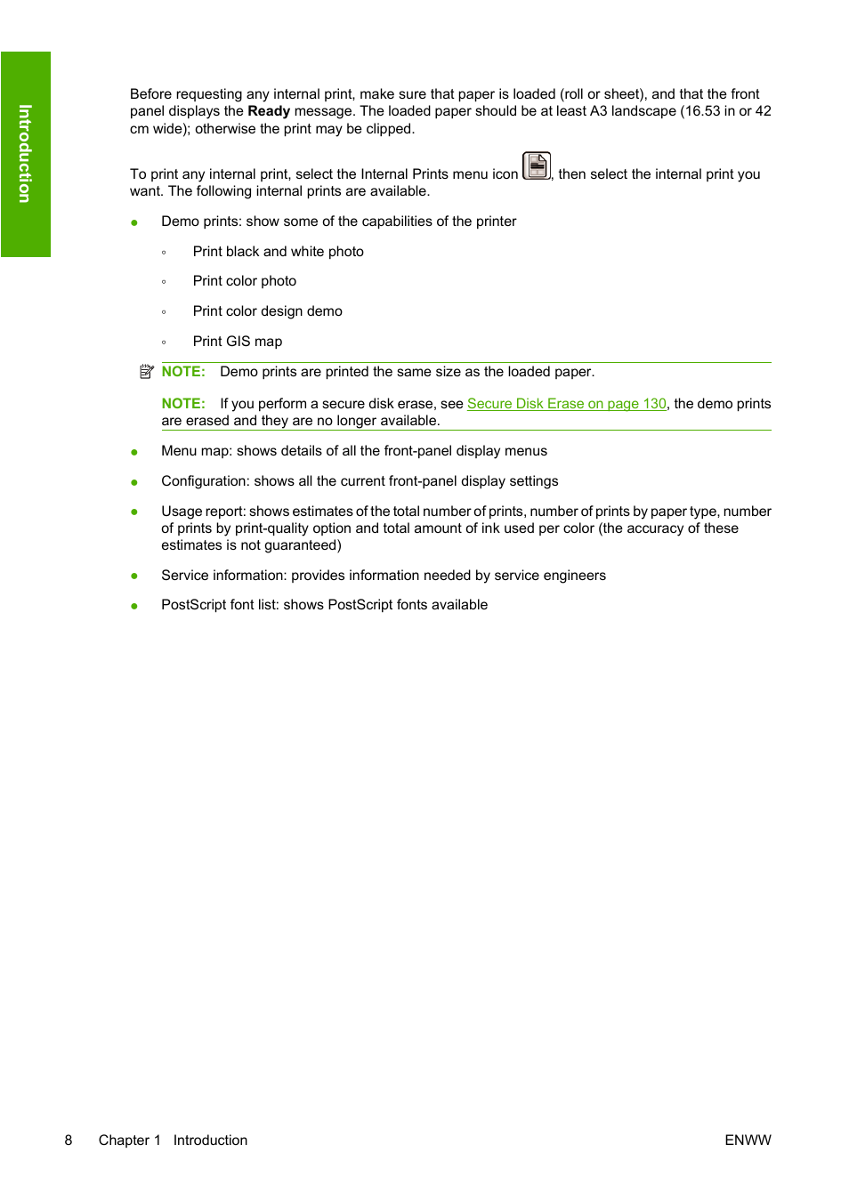 HP Designjet Z3200 PostScript Photo Printer series User Manual | Page 18 / 205