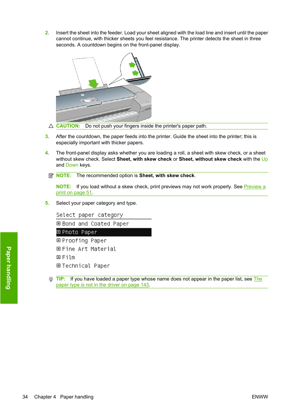 HP Designjet Z3200 PostScript Photo Printer series User Manual | Page 44 / 205