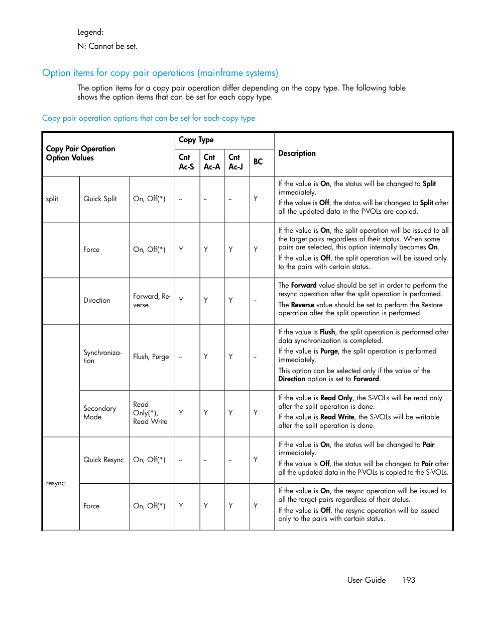 HP XP Array Manager Software User Manual | Page 193 / 472