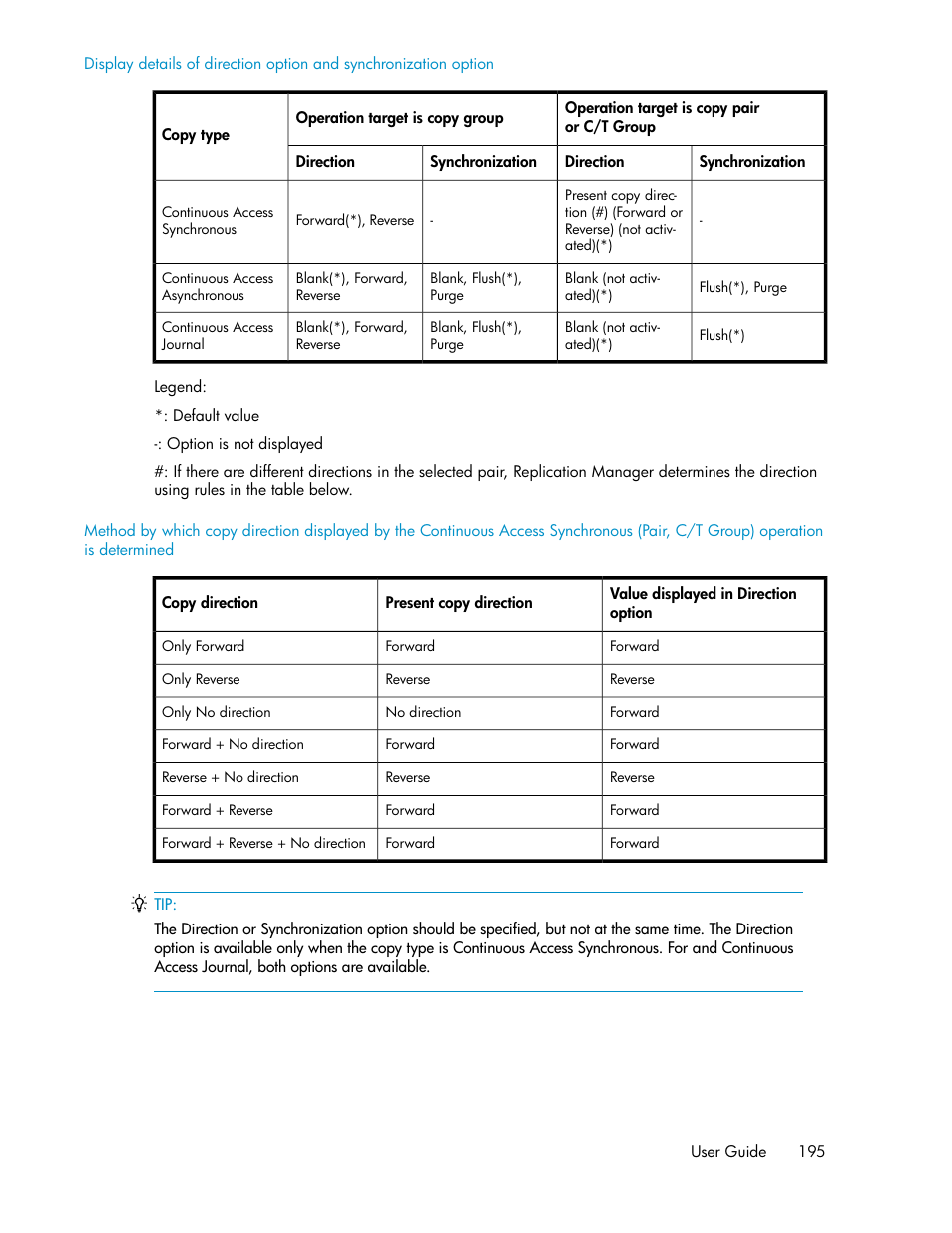 HP XP Array Manager Software User Manual | Page 195 / 472