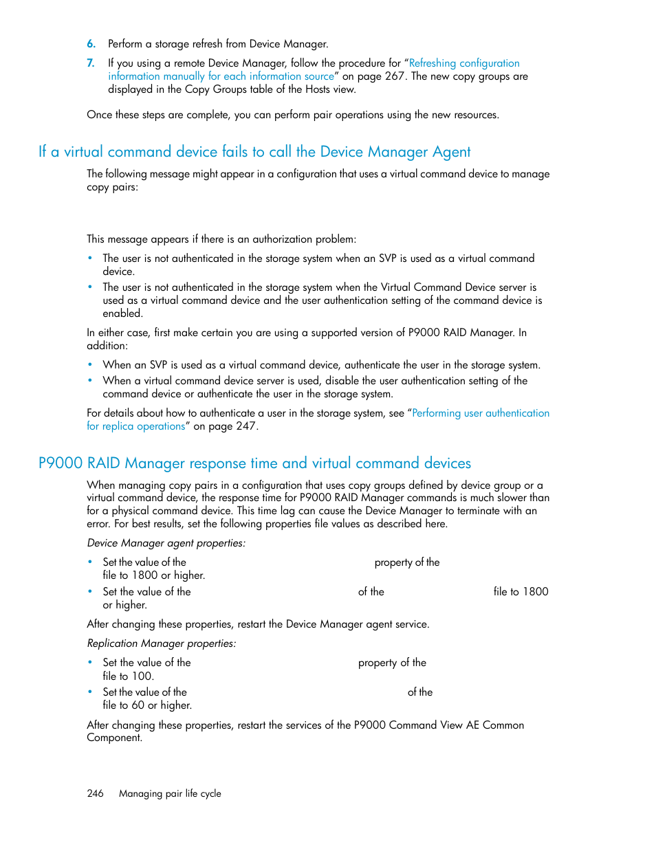 HP XP Array Manager Software User Manual | Page 246 / 472