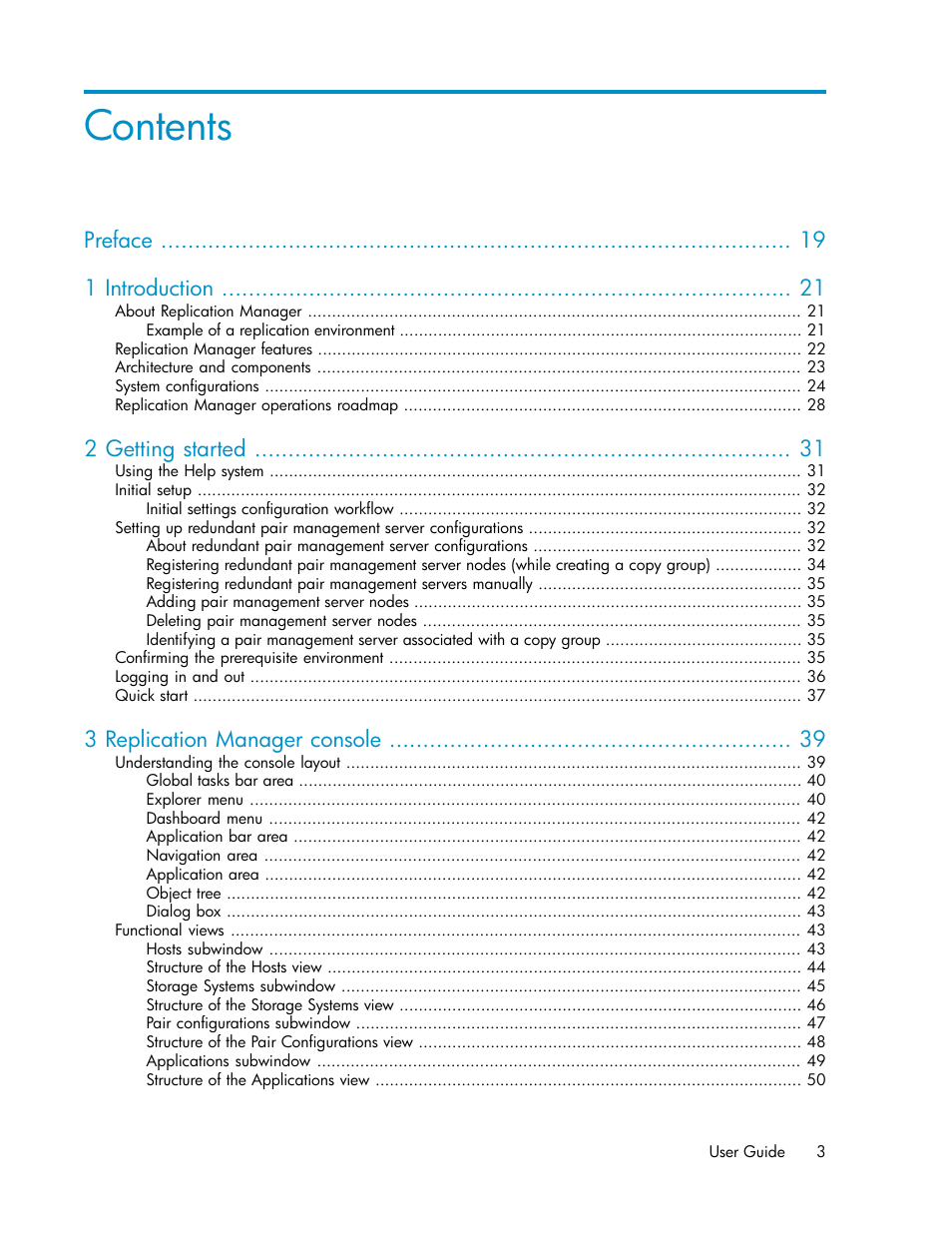 HP XP Array Manager Software User Manual | Page 3 / 472