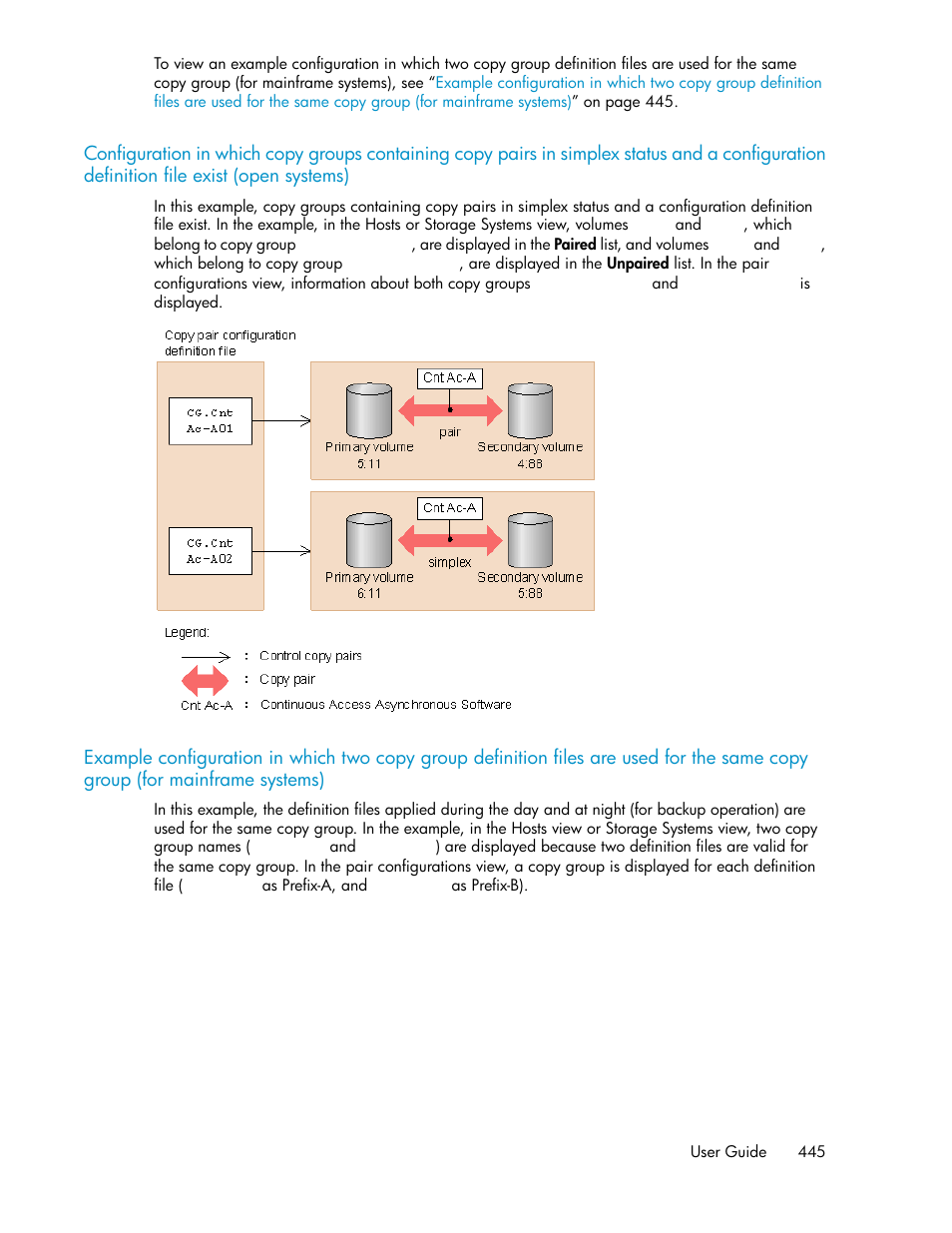 HP XP Array Manager Software User Manual | Page 445 / 472