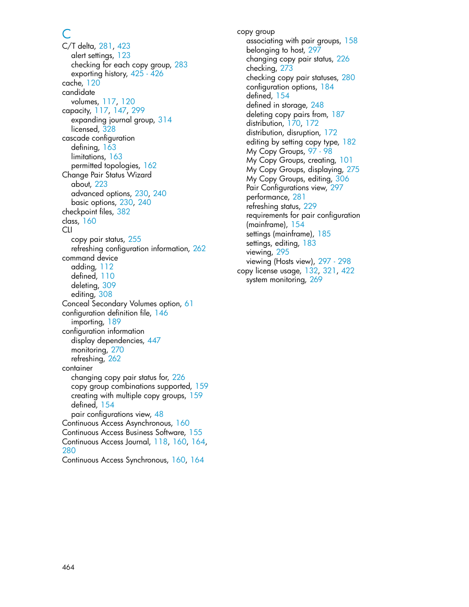 HP XP Array Manager Software User Manual | Page 464 / 472