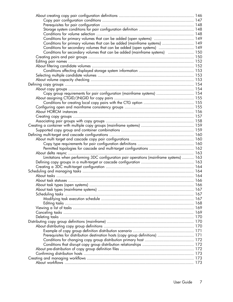 HP XP Array Manager Software User Manual | Page 7 / 472