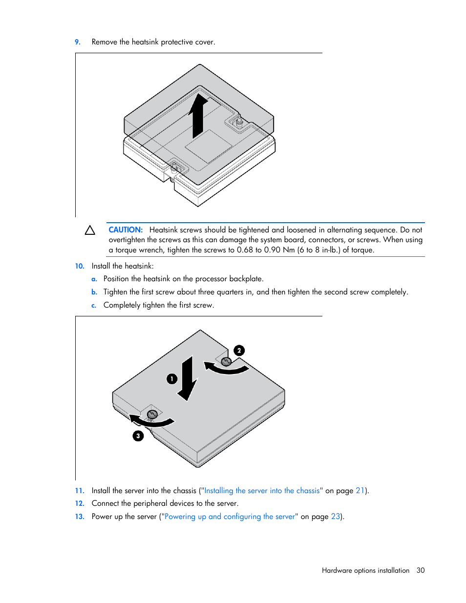 HP ProLiant SL390s G7 Server User Manual | Page 30 / 82