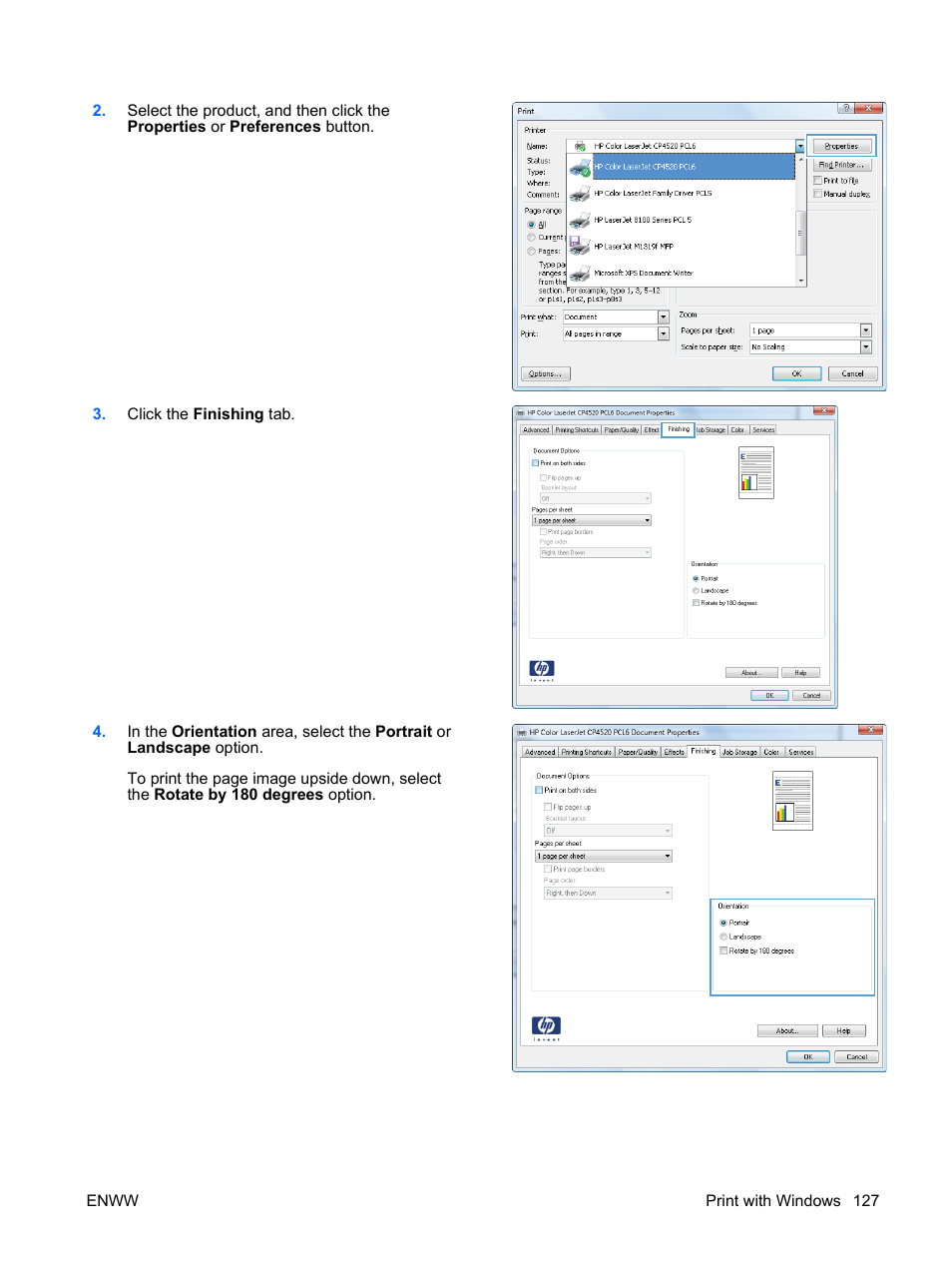 HP Color LaserJet Enterprise CP4525 Printer series User Manual | Page 141 / 282