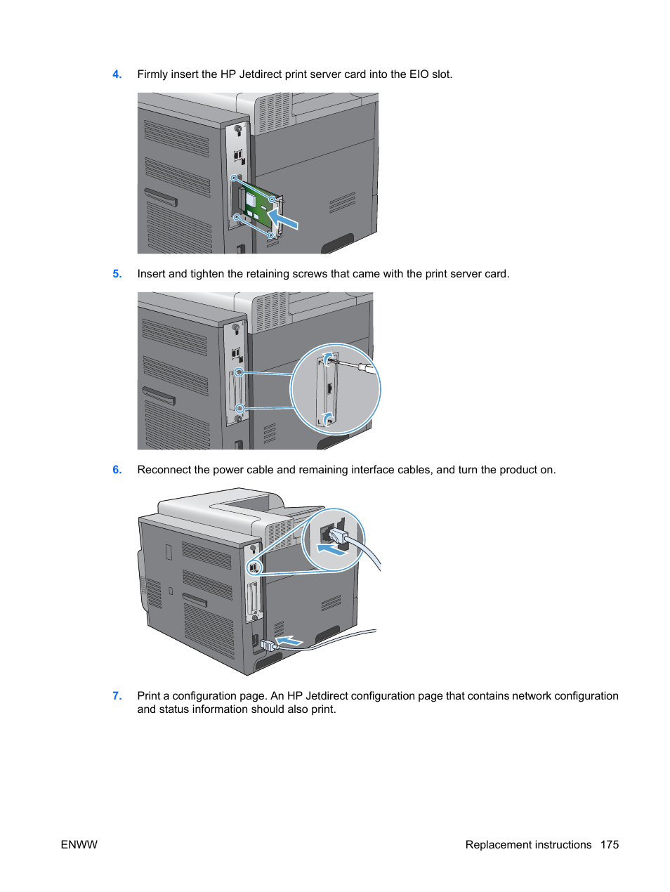 HP Color LaserJet Enterprise CP4525 Printer series User Manual | Page 189 / 282