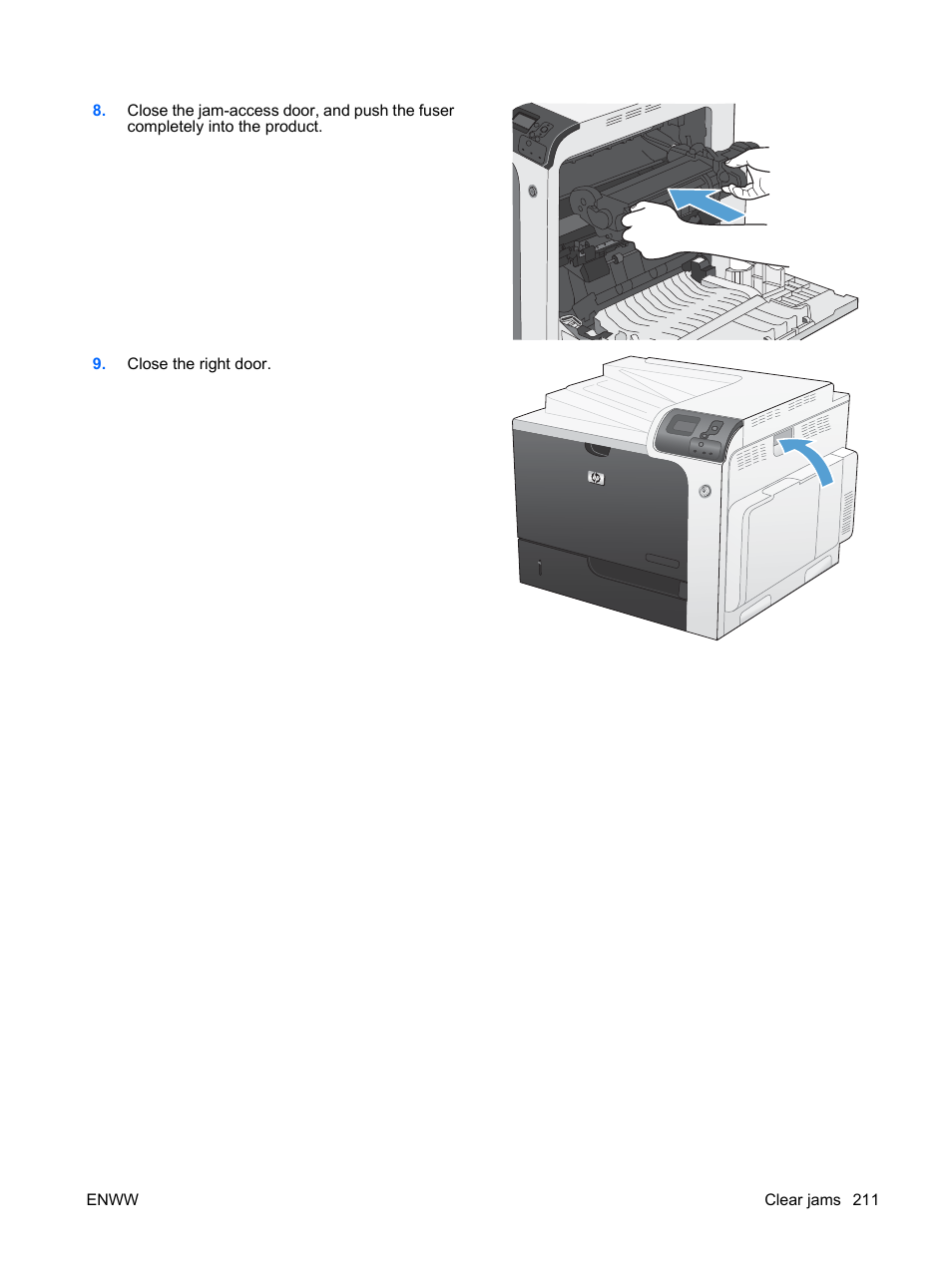 HP Color LaserJet Enterprise CP4525 Printer series User Manual | Page 225 / 282