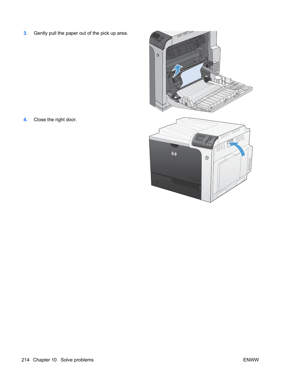 HP Color LaserJet Enterprise CP4525 Printer series User Manual | Page 228 / 282