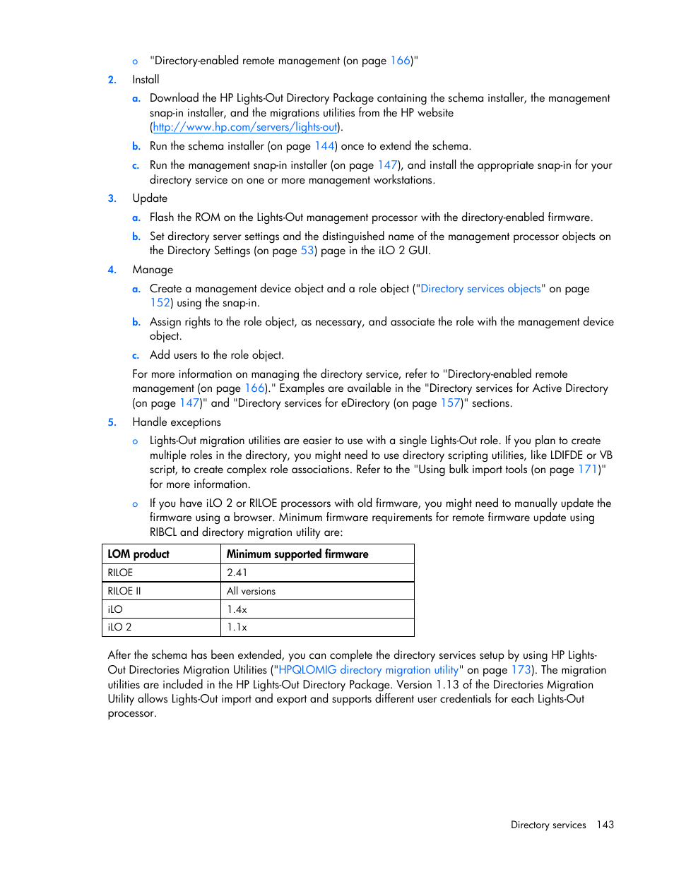 HP Integrated Lights-Out User Manual | Page 143 / 236