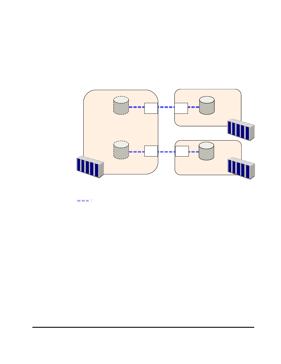 Connections between secondary storage systems | HP StorageWorks XP Remote Web Console Software User Manual | Page 87 / 314