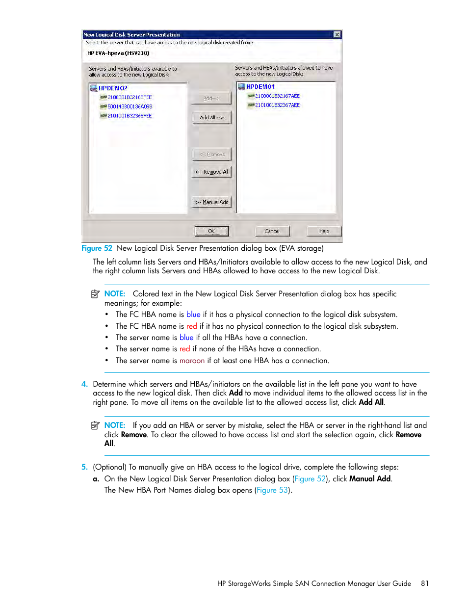 Figure 52 | HP 8.20q Fibre Channel Switch User Manual | Page 81 / 150