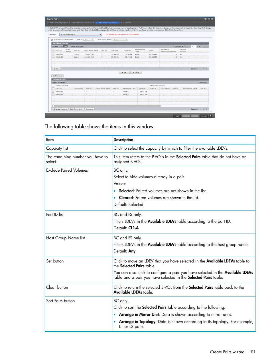 HP XP Racks User Manual | Page 111 / 131