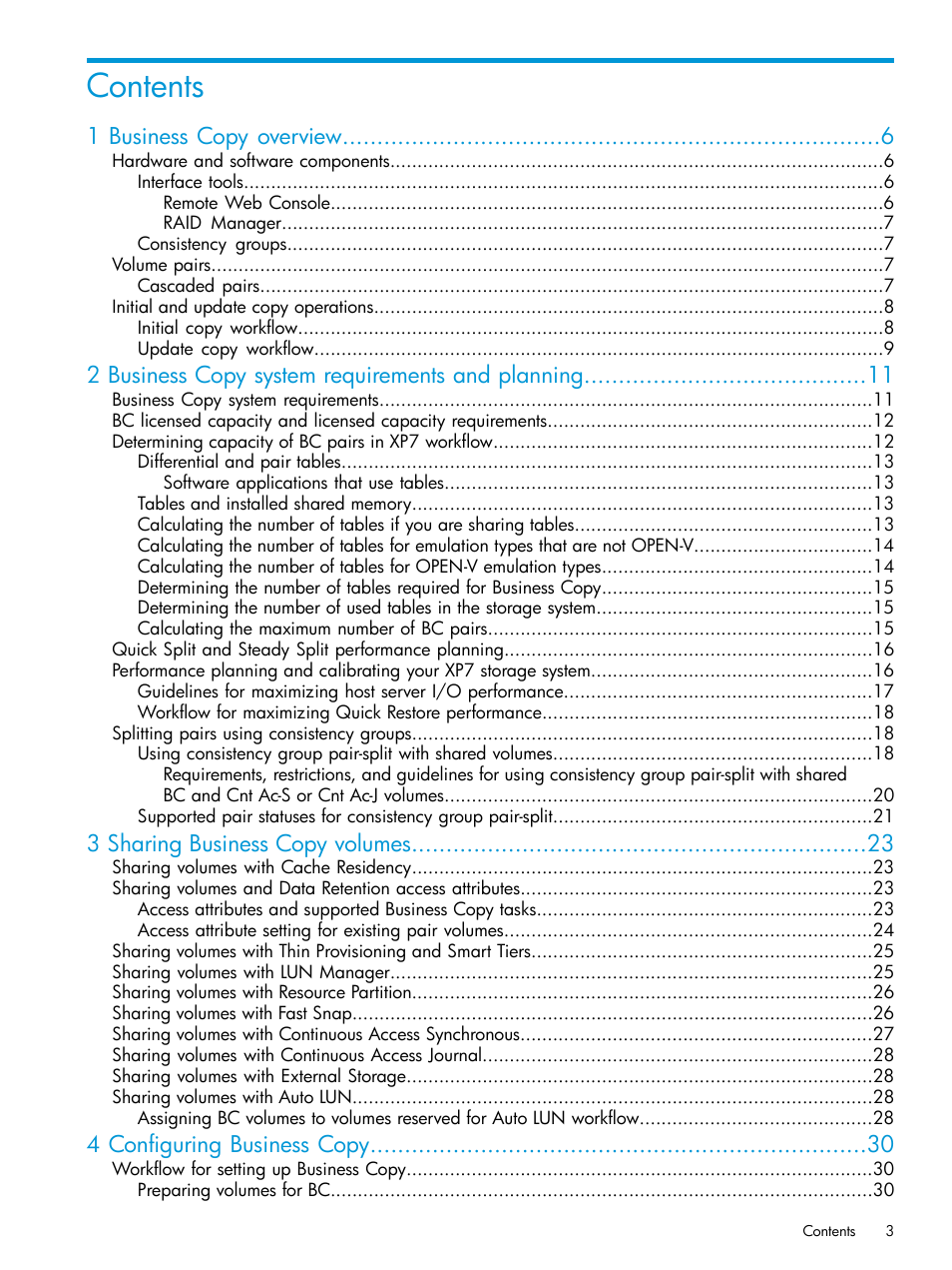 HP XP Racks User Manual | Page 3 / 131