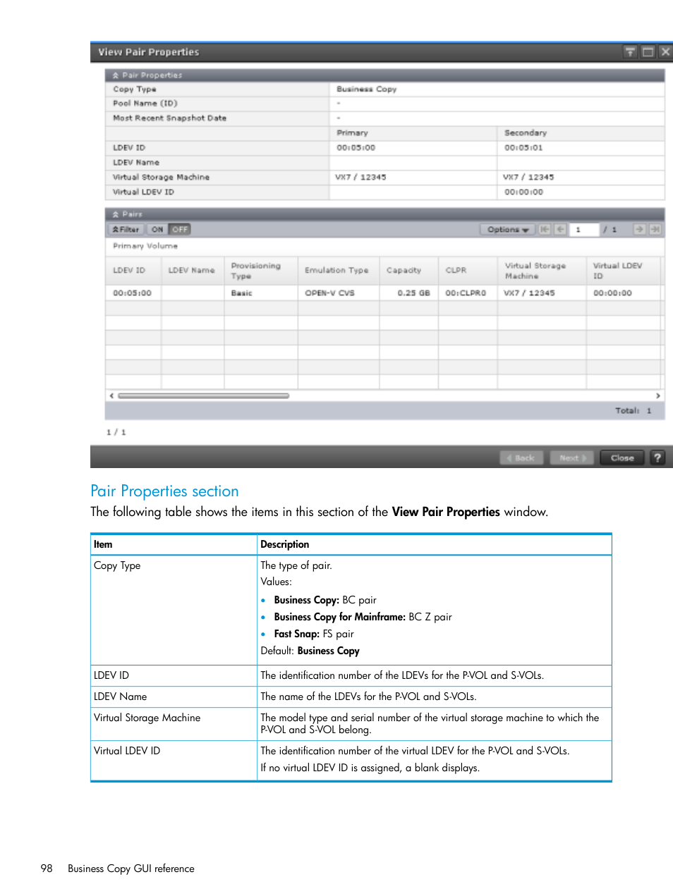 HP XP Racks User Manual | Page 98 / 131