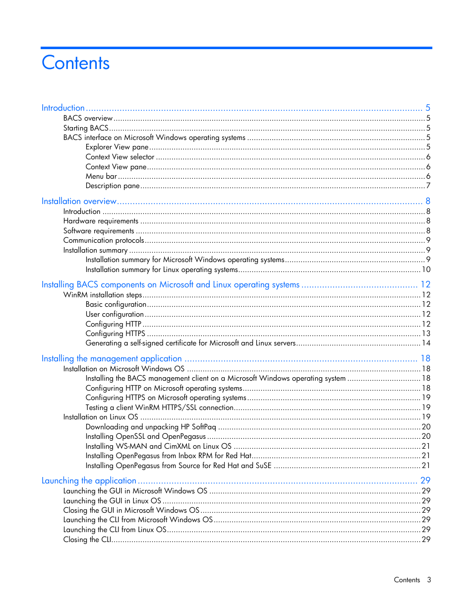 HP StoreFabric Converged Network Adapters User Manual | Page 3 / 48