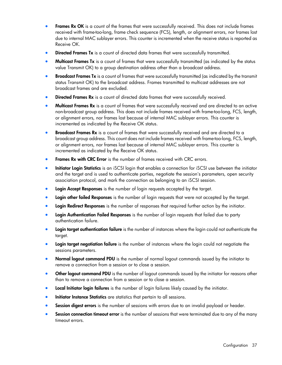 HP StoreFabric Converged Network Adapters User Manual | Page 37 / 48