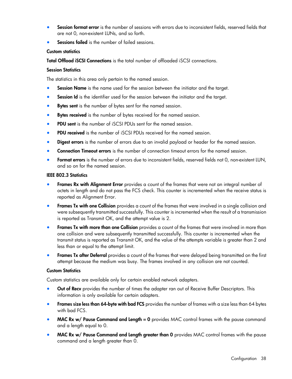 HP StoreFabric Converged Network Adapters User Manual | Page 38 / 48