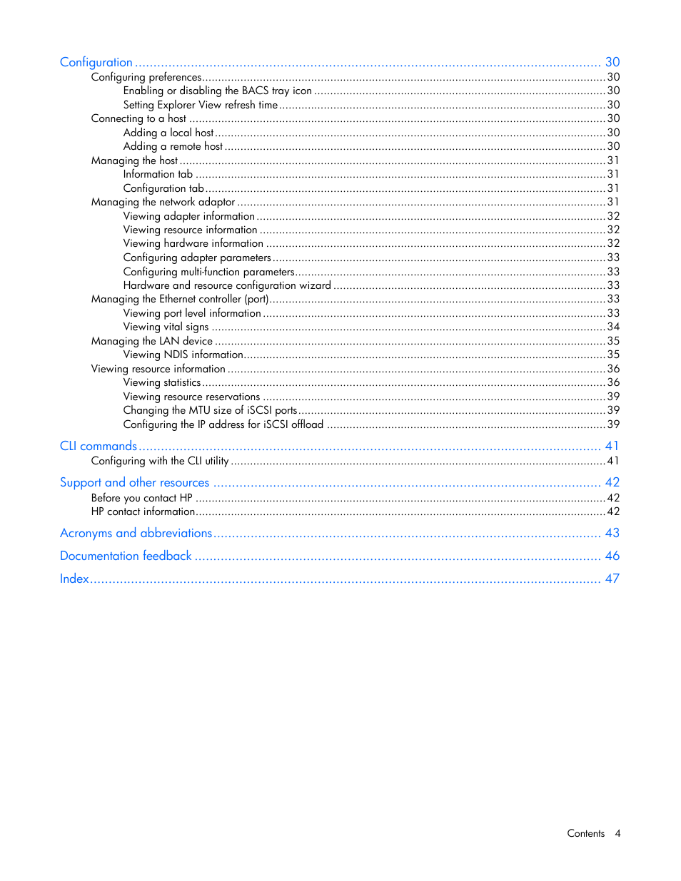 HP StoreFabric Converged Network Adapters User Manual | Page 4 / 48