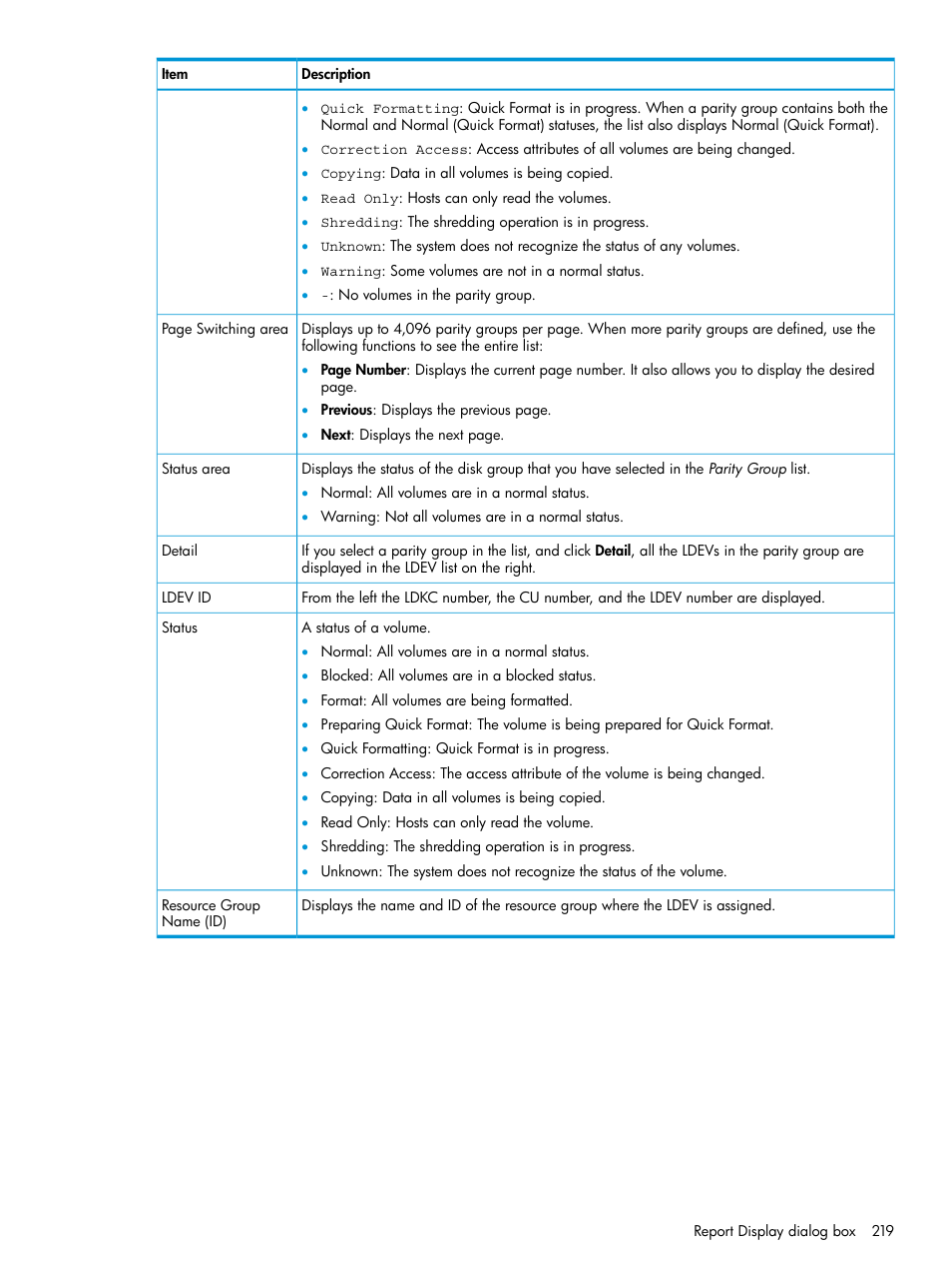 HP XP P9500 Storage User Manual | Page 219 / 233