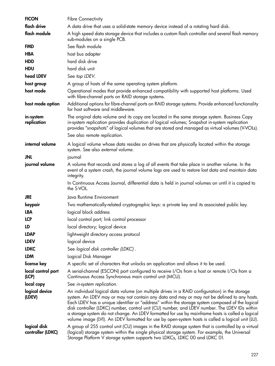 HP XP P9500 Storage User Manual | Page 227 / 233