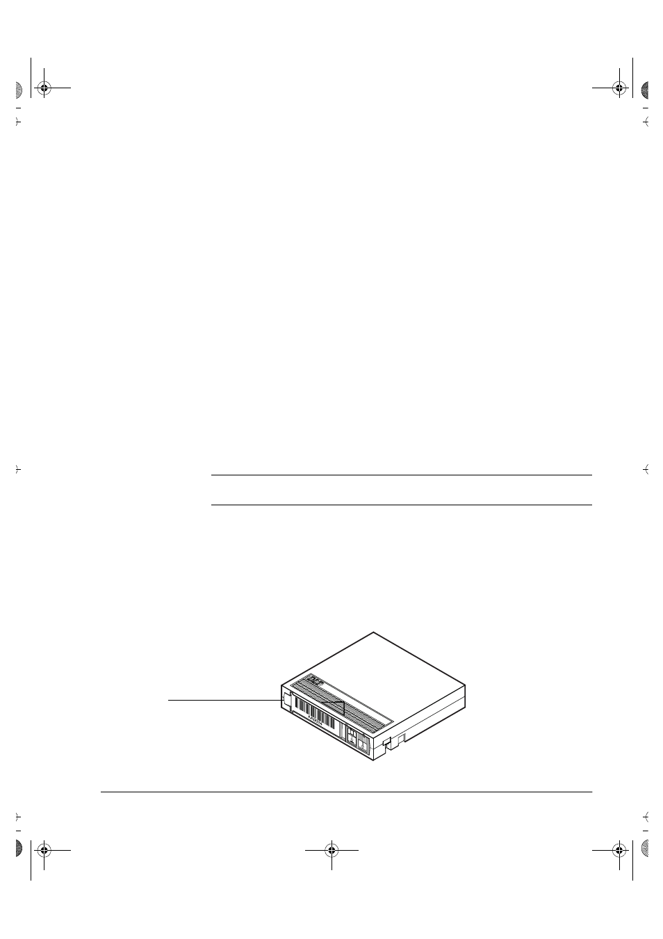 Handling tape cartridges, Labeling cartridges | HP Surestore DLT 80 Tape Drive User Manual | Page 26 / 57