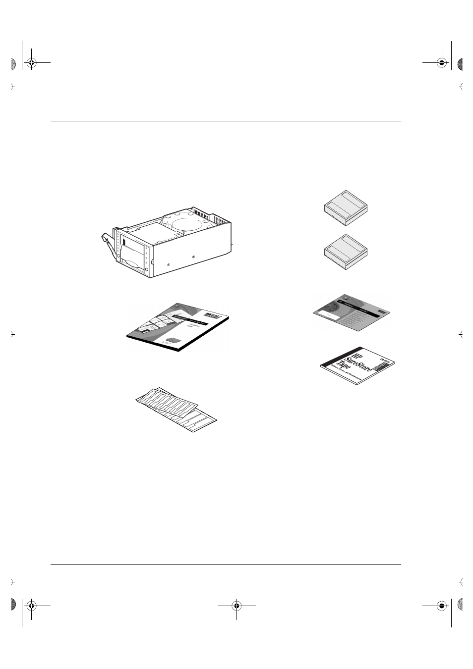 Before you start, Check the contents of the box | HP Surestore DLT 80 Tape Drive User Manual | Page 7 / 57