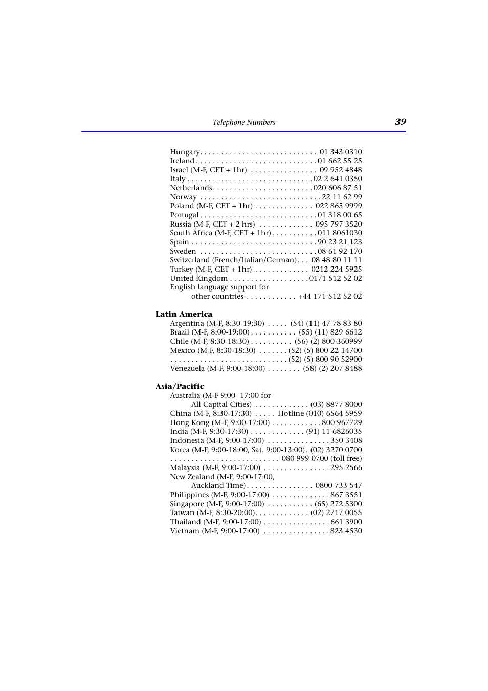 HP CD-Writer Plus Internal 9110i Drive User Manual | Page 39 / 40