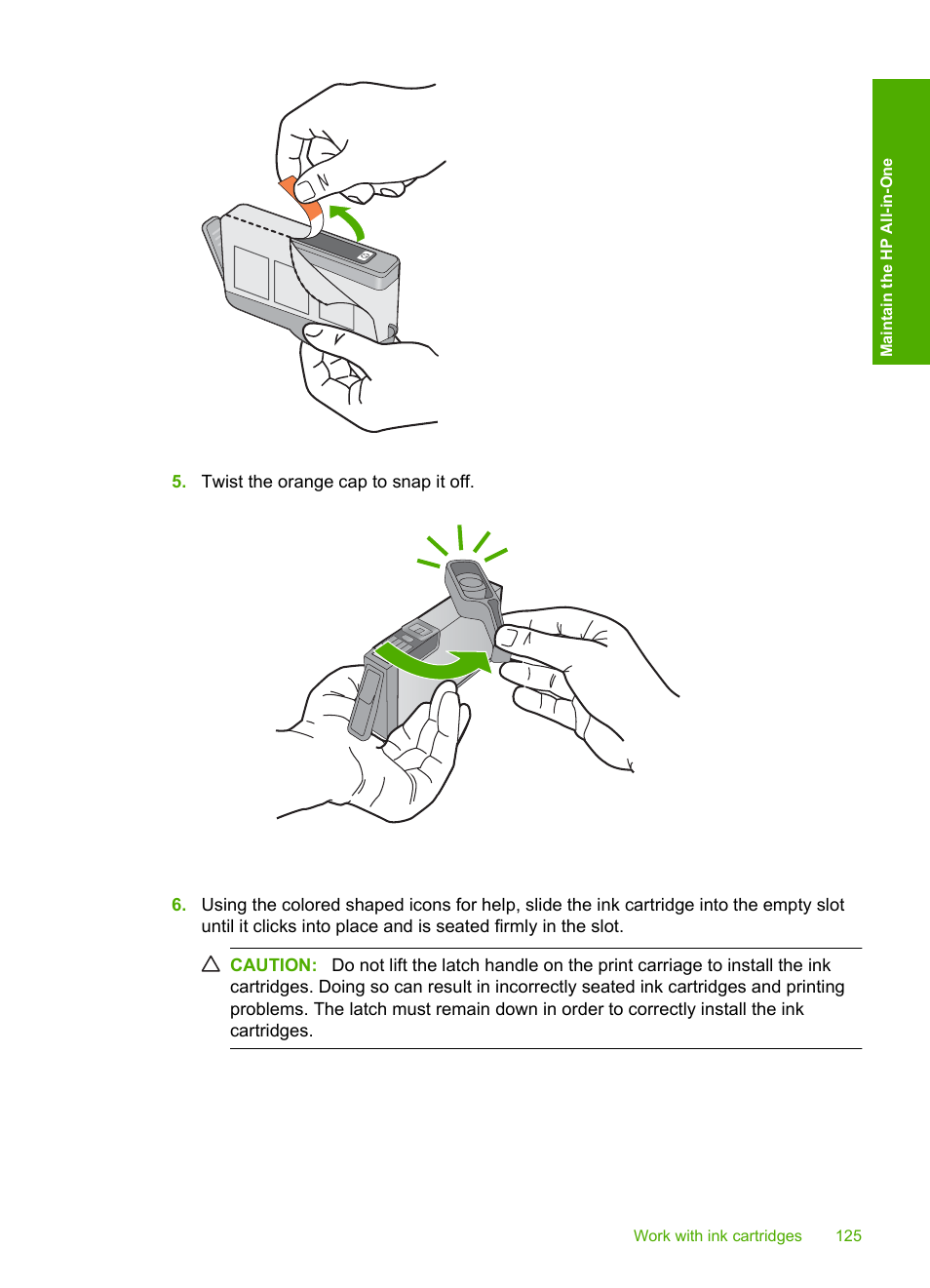 HP Photosmart C6340 All-in-One Printer User Manual | Page 128 / 331